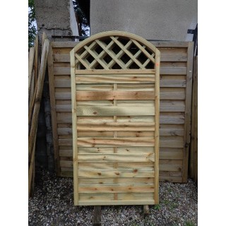 Płot Elwira z kratką