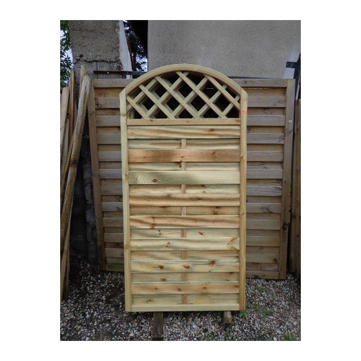 Płot Elwira z kratką