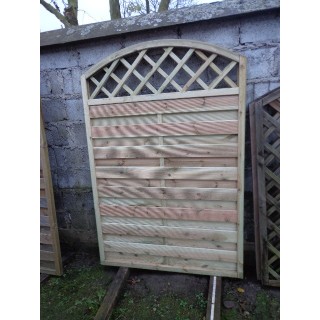 Płot Elwira z kratką