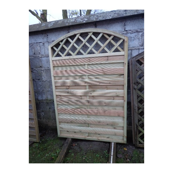 Płot Elwira z kratką