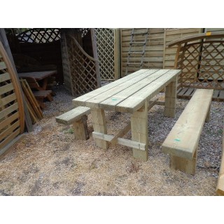 Stół + 2 ławy
